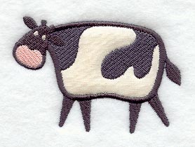 Country Cow (Applique)