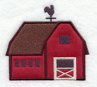 Country Barn (Applique)