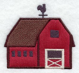Country Barn (Applique)