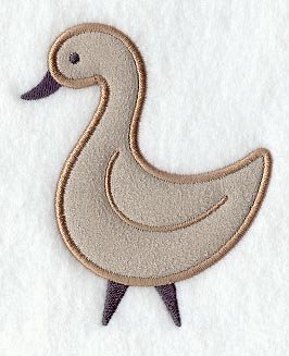 Country Goose (Applique)