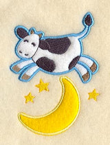 The Cow Jumped Over the Moon (Applique)
