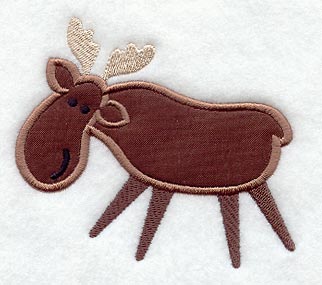 Primitive Moose (Applique)