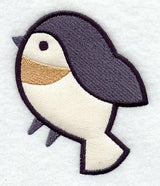 Primitive Chickadee (Applique)
