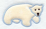 Primitive Polar Bear (Applique)
