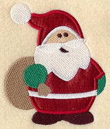 Roly-Poly Santa (Applique)