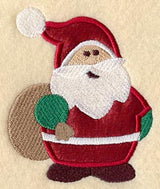 Roly-Poly Santa (Applique)