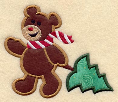 Beatrice Bear (Applique)