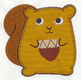 Sew Sweet Squirrel (Applique)