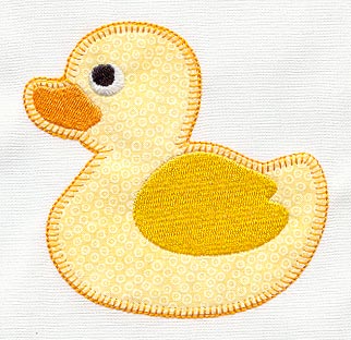 Vintage Ducky (Applique)