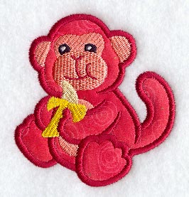 Mandy Monkey (Applique)