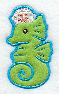Sonya Seahorse (Applique)