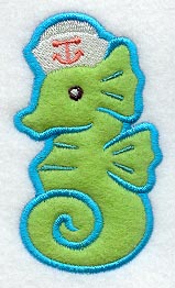 Sonya Seahorse (Applique)