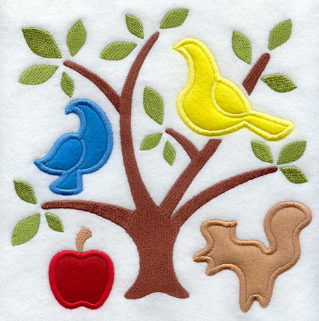 Tree of Life Folk Art (Applique)