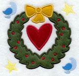 Claddagh Wreath Folk Art (Applique)