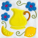 When Life Gives You Lemons Folk Art (Applique)