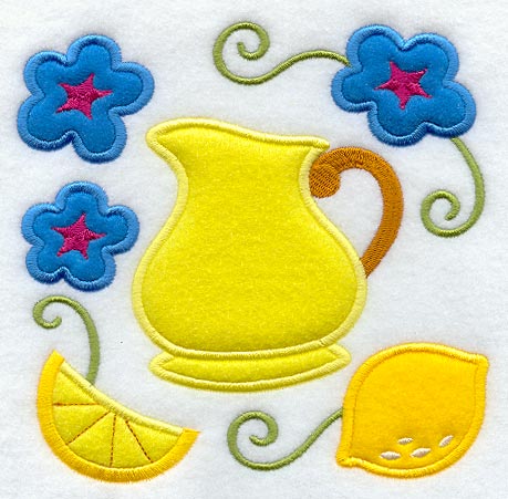 When Life Gives You Lemons Folk Art (Applique)