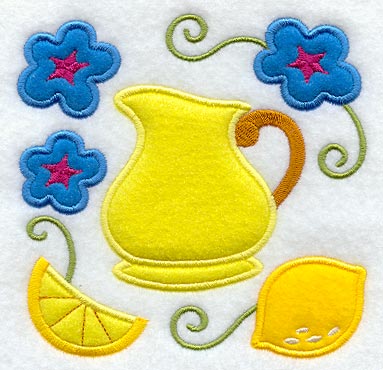 When Life Gives You Lemons Folk Art (Applique)