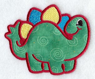 Greg the Stegosaurus (Applique)