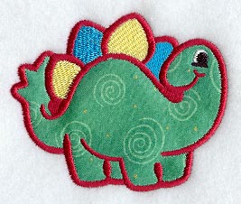 Greg the Stegosaurus (Applique)