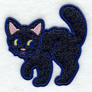Fraidy Cat (Applique)