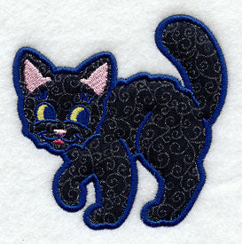 Fraidy Cat (Applique)
