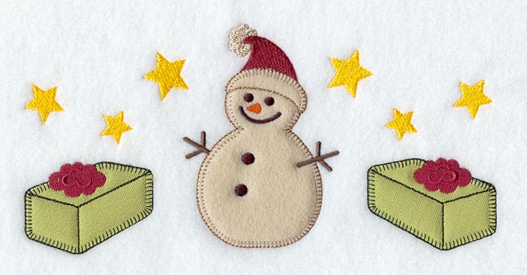 Classic Christmas Border (Applique)