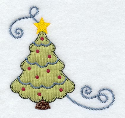 Classic Christmas Corner (Applique)