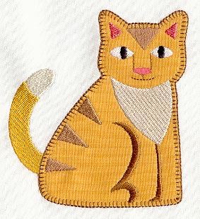 Country Cat (Heirloom Applique)