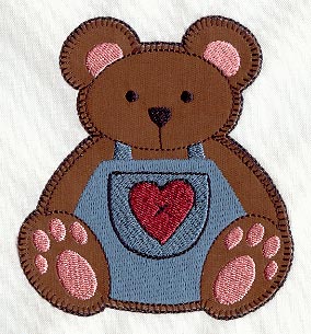 Country Bear (Heirloom Applique)