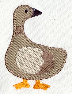 Country Goose (Heirloom Applique)