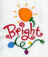 Bright with Christmas Light (Heirloom Applique)