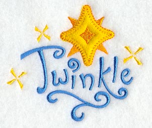Twinkle with Christmas Star (Heirloom Applique)