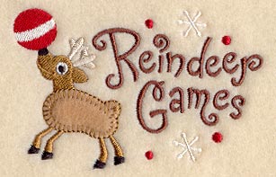 Reindeer Games (Heirloom Applique)