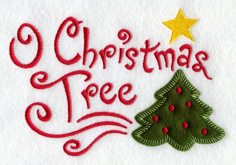 O Christmas Tree (Heirloom Applique)