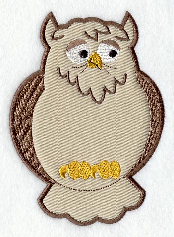 Owl - Male (Applique)