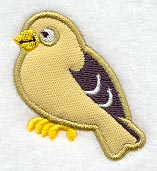 Goldfinch - Female (Applique)