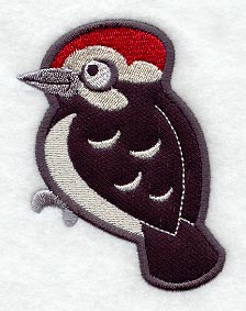Baby Woodpecker (Applique)