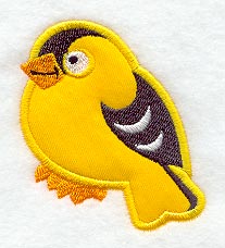 Baby Goldfinch (Applique)
