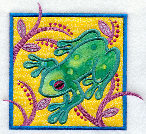 Tropical Tree Frog (Applique)