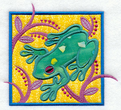 Tropical Tree Frog (Applique)