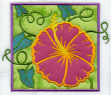 Tropical Hibiscus (Applique)