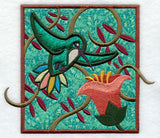 Tropical Hummingbird (Applique)