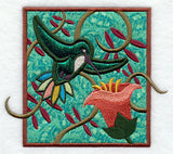 Tropical Hummingbird (Applique)