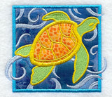 Tropical Sea Turtle (Applique)