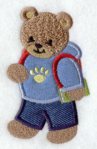 Bear in Sweatshirt (Applique)