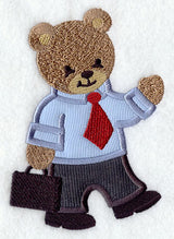 Bear in Dress Shirt (Applique)