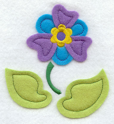 Crafty Cut Violet (Applique)