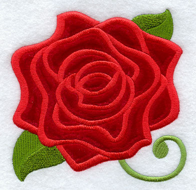 Country Dream Rose (Applique)