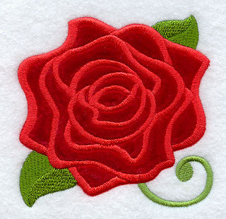 Country Dream Rose (Applique)