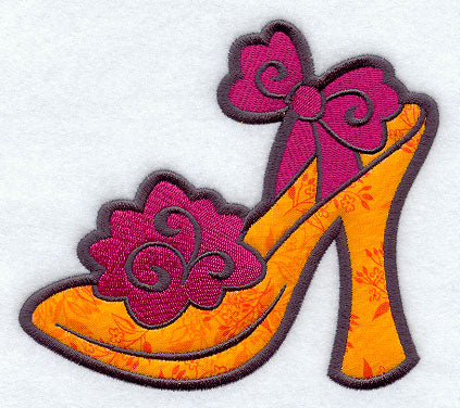 Lipstick Glam Shoe (Applique)